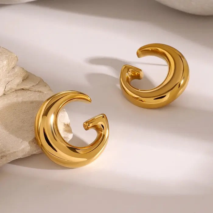 Geometric oorbellen