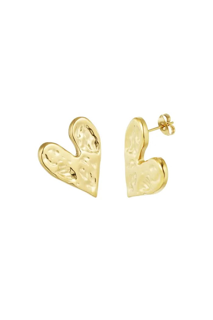 My love oorbellen -gold