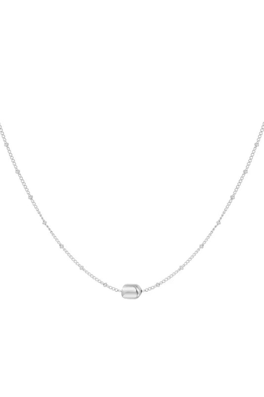Simple ketting- zilver