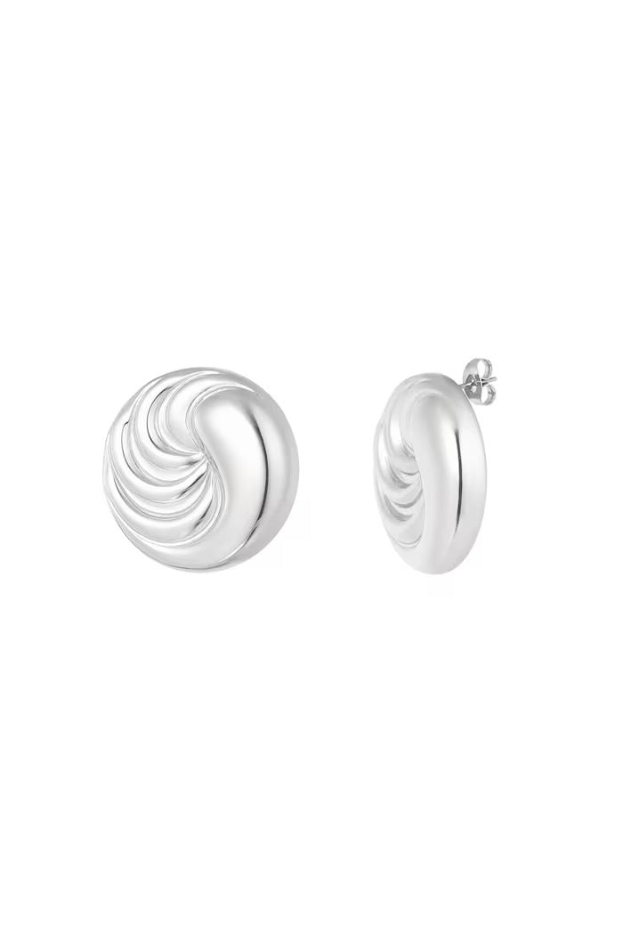 Twizzle wave oorbellen